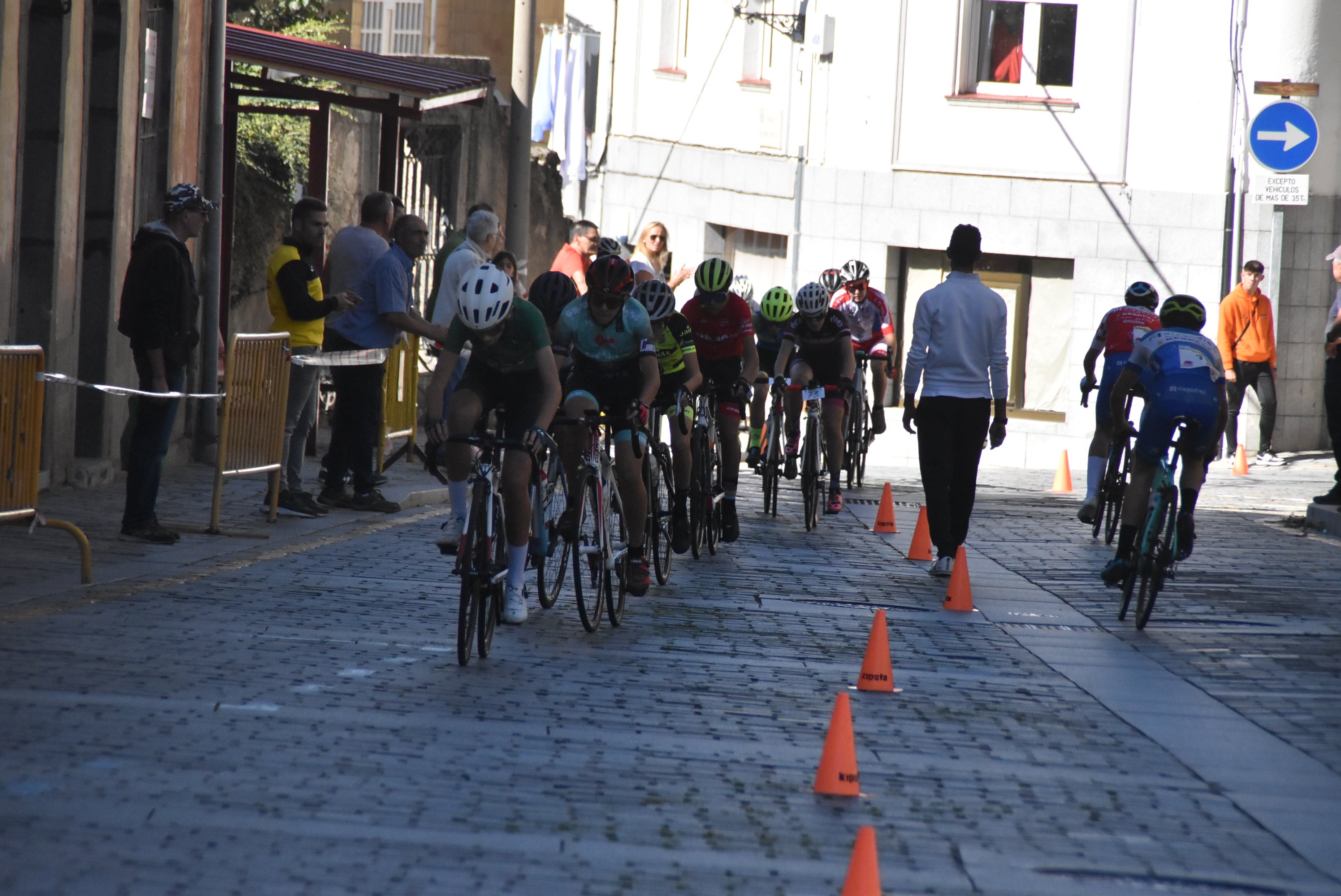 Animada mañana de ciclismo en Béjar