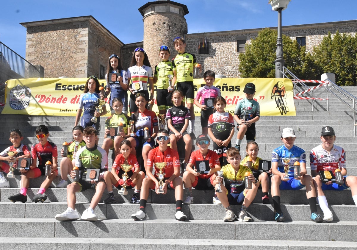 Animada mañana de ciclismo en Béjar