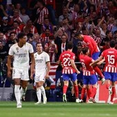 El Madrid pierde la cabeza en el Metropolitano