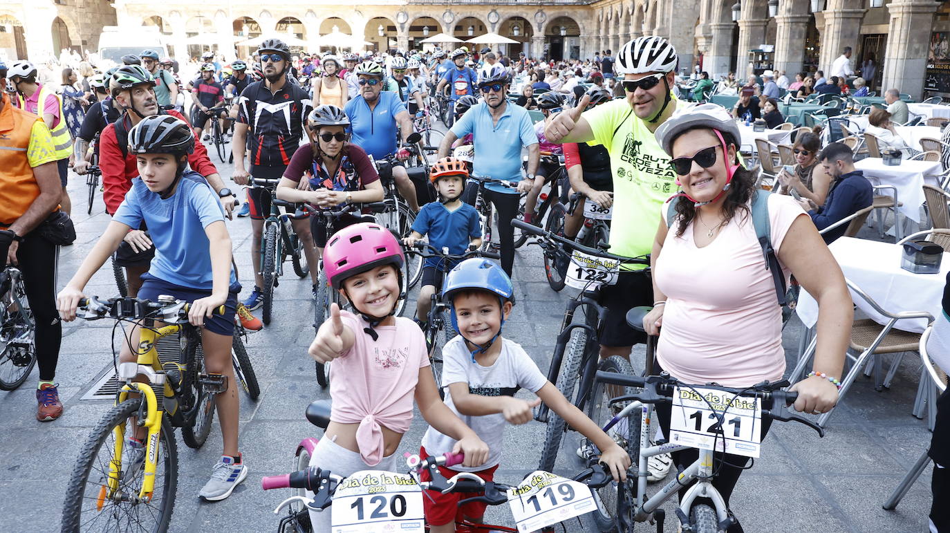 Así se vivió el Día de la Bici en Salamanca