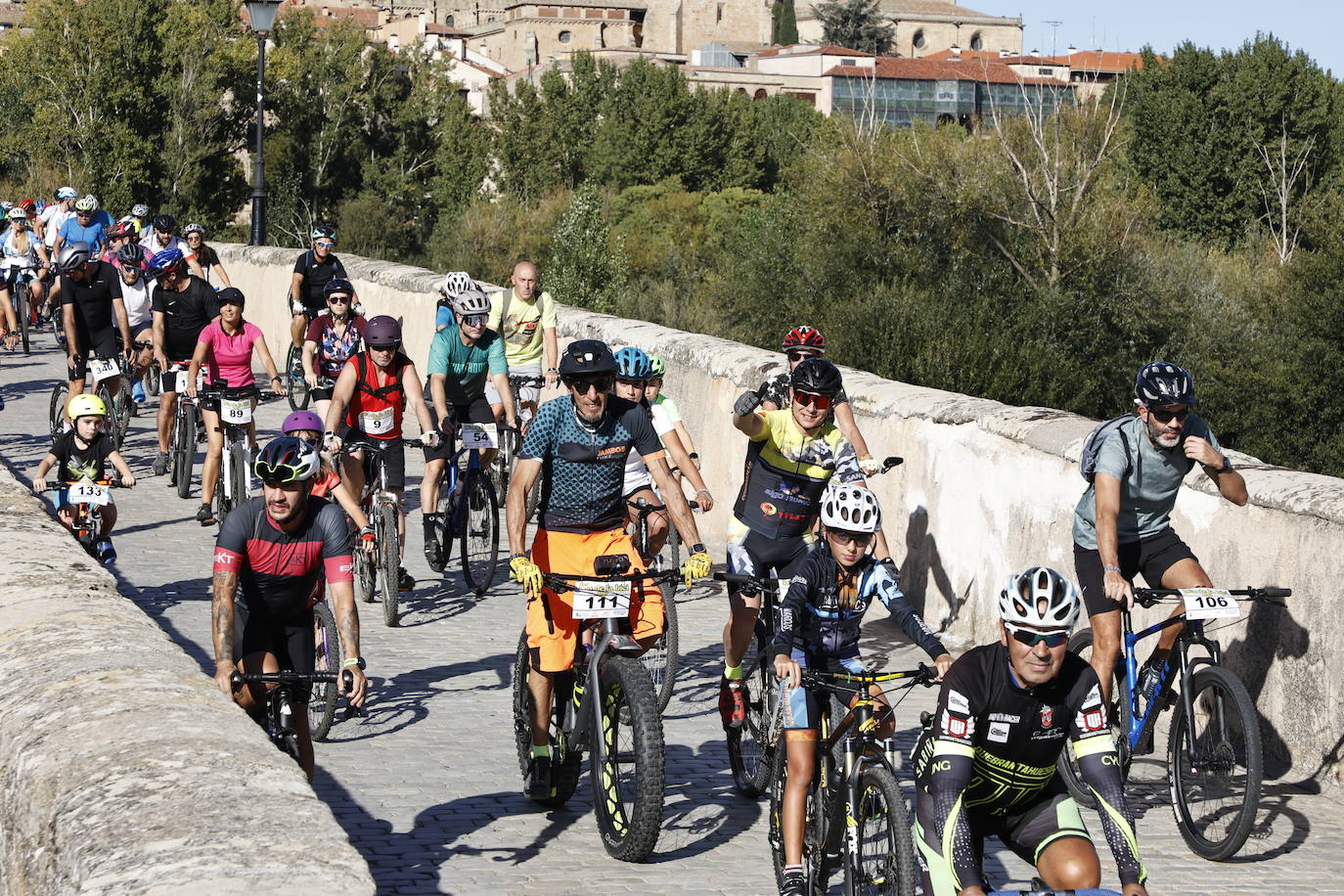 Así se vivió el Día de la Bici en Salamanca