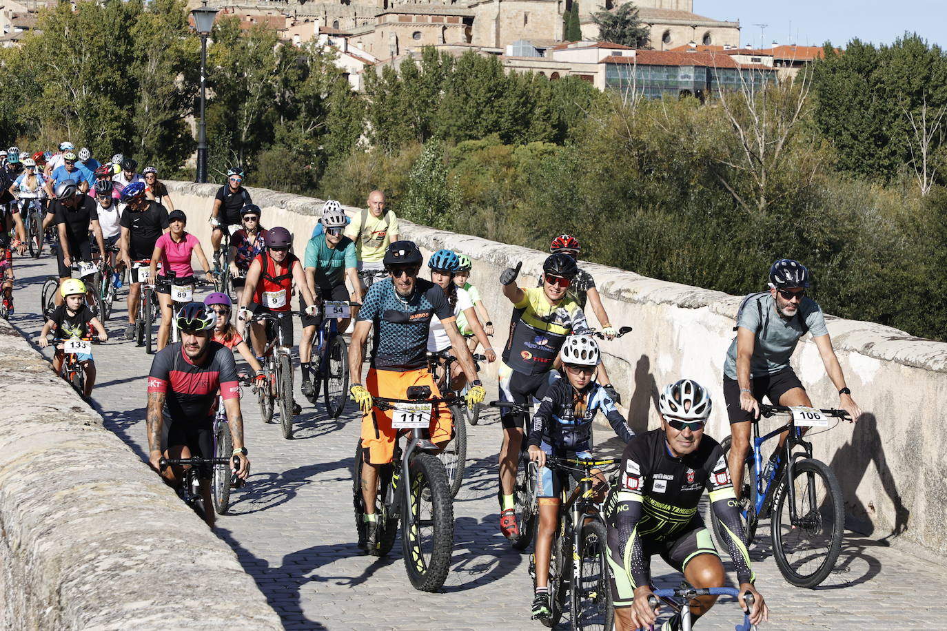 Así se vivió el Día de la Bici en Salamanca