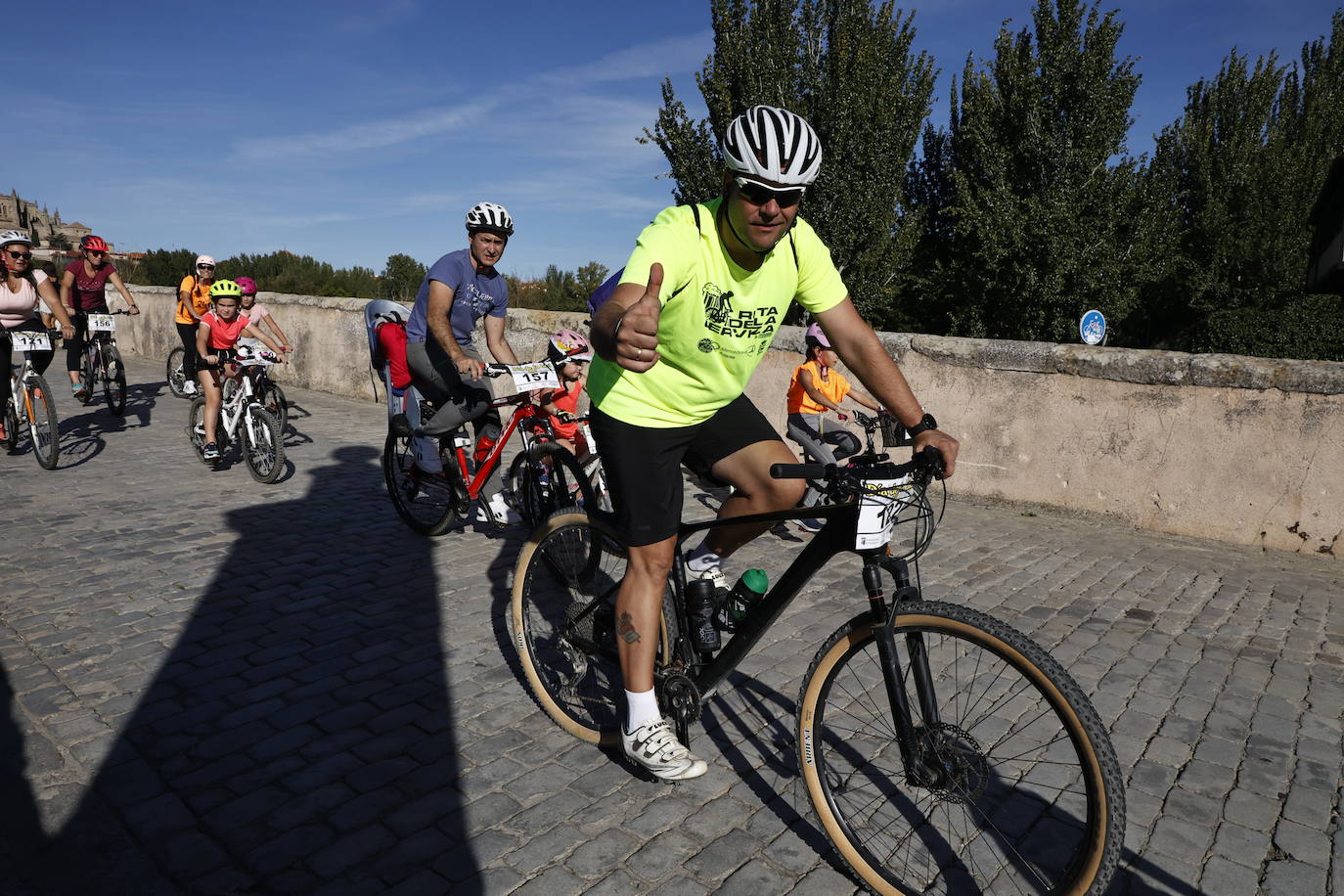 Así se vivió el Día de la Bici en Salamanca