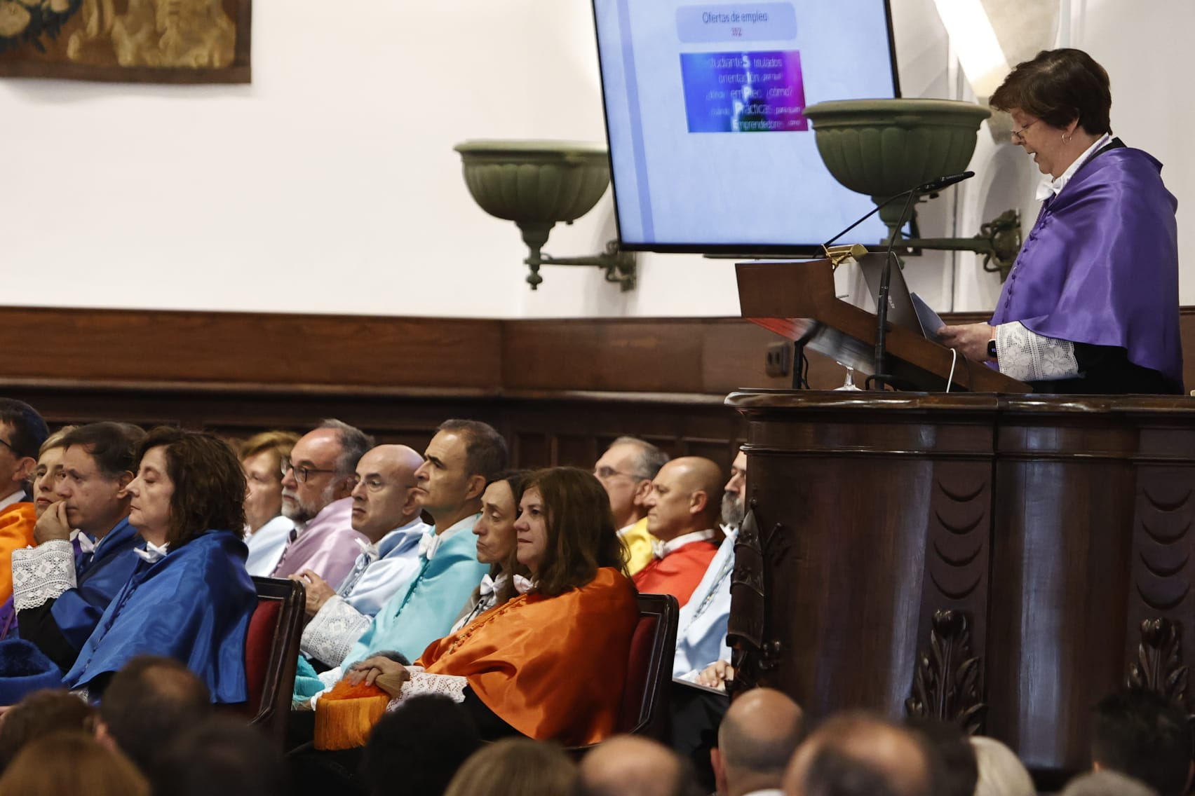 La apertura del curso universitario de Salamanca, en imágenes