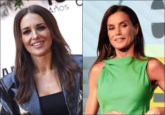 Paula Echevarría se moja sobre el look de la Reina Letizia: «Me gusta mucho que se líe parda...»