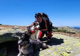 Imagen de una de las batidas realizada por la unidad UCAS de Arrate.