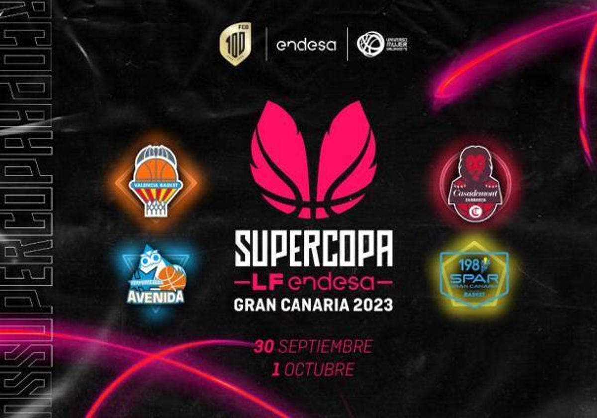 Supercopa Femenina de Baloncesto 2023: horarios, resultados y televisión de la final de hoy