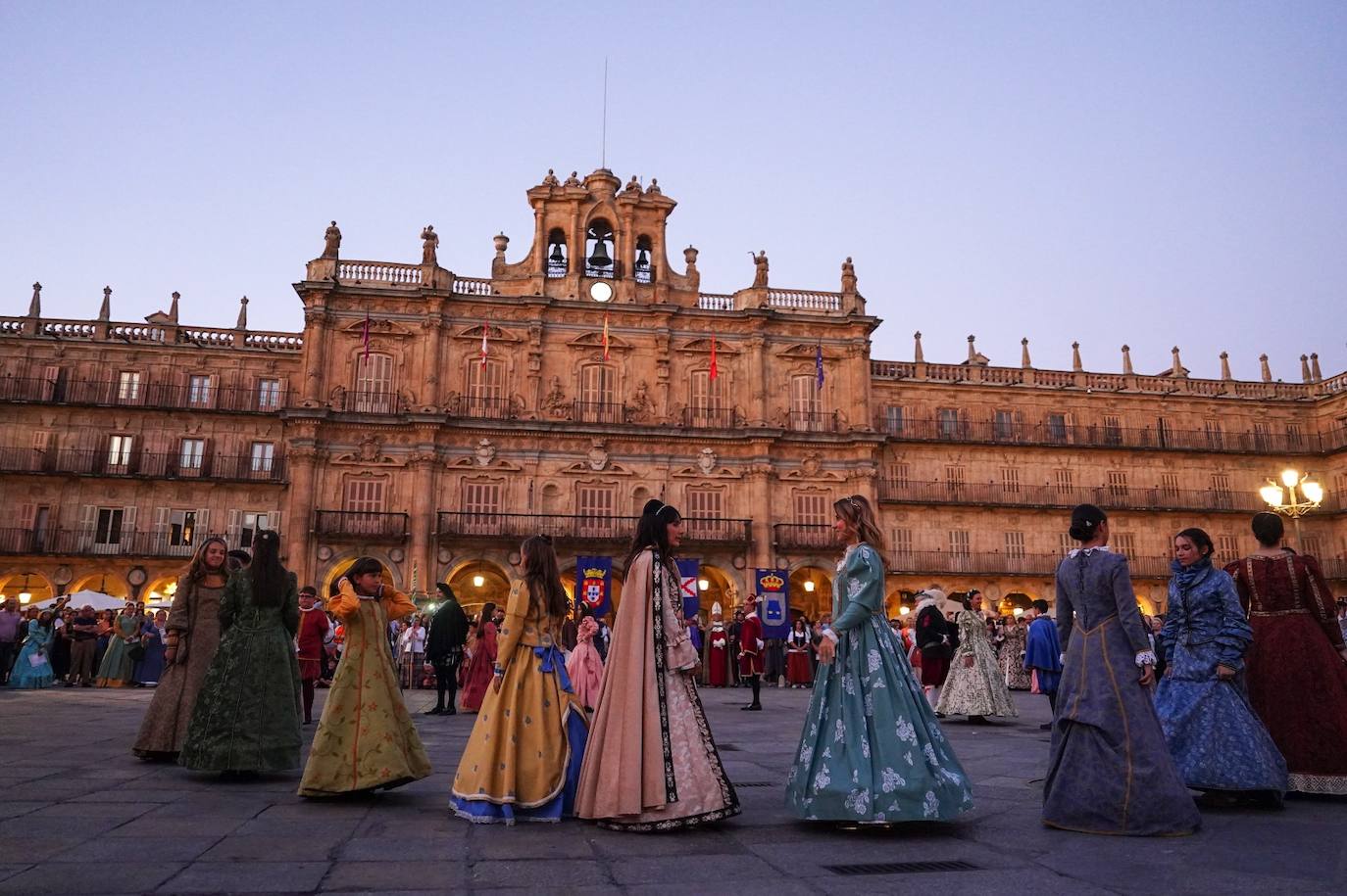 Así han sido los bailes renacentistas en la Plaza Mayor