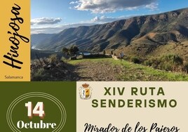 ¿Eres amante del senderismo? La XIV Ruta de Senderismo de Hinojosa de Duero, estrena recorrido visitando el "Mirador de los Pajeros"