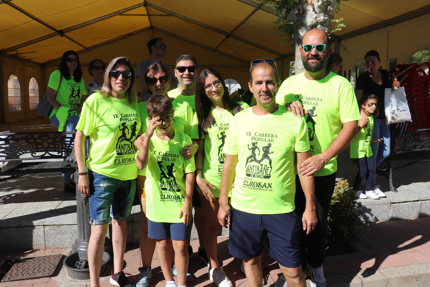 Santibáñez de Béjar se vuelca con su carrera solidaria