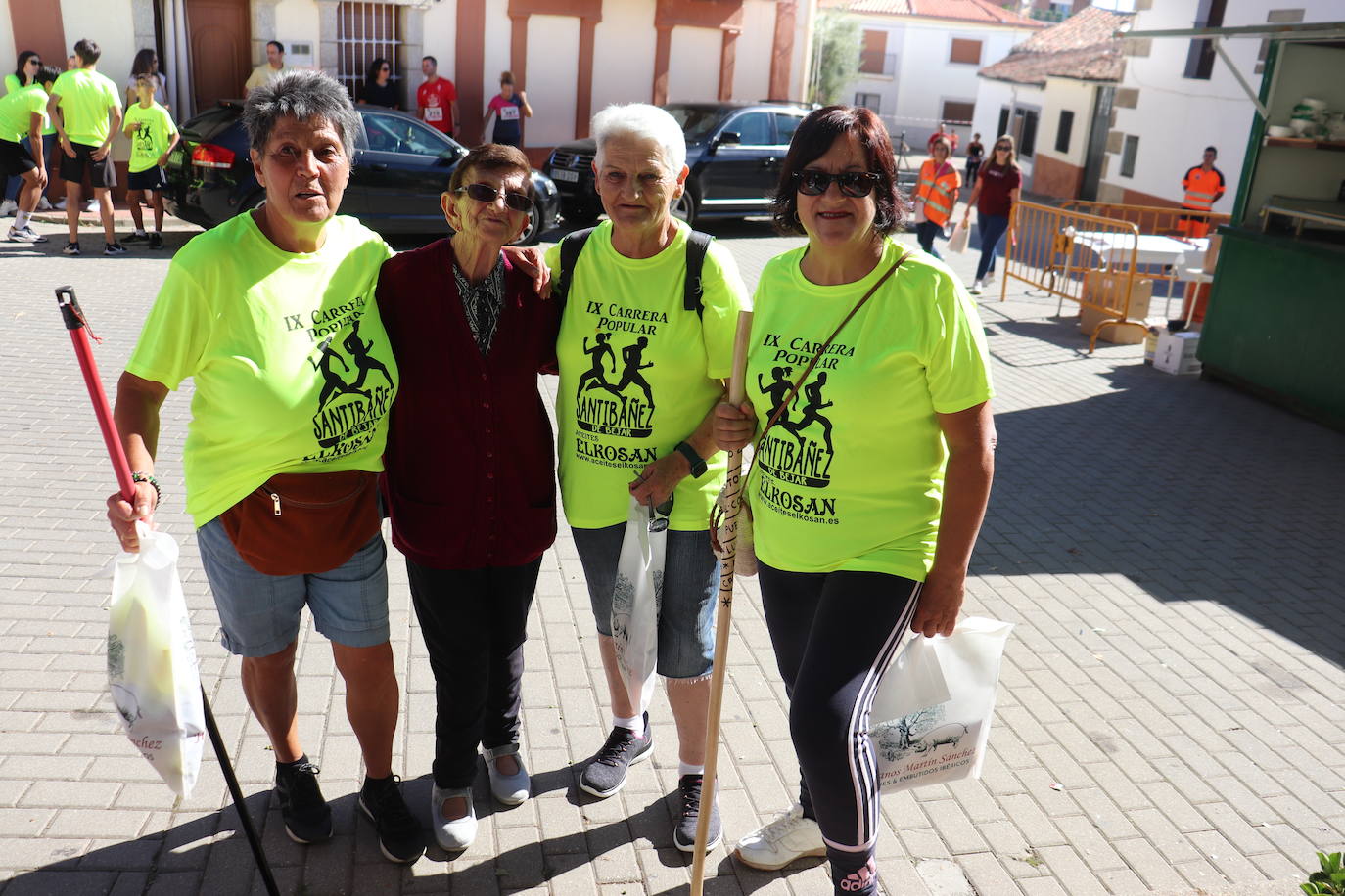 Santibáñez de Béjar se vuelca con su carrera solidaria