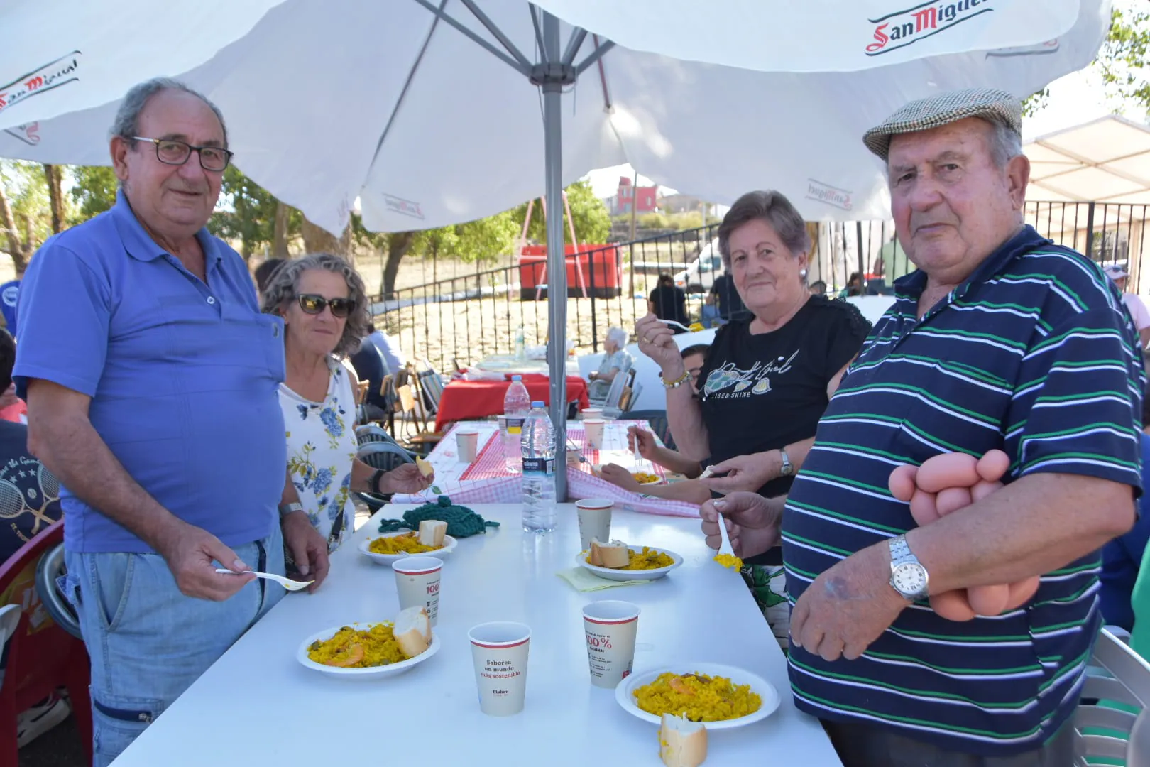 Paella otoñal con sabor a verano en Las Veguillas