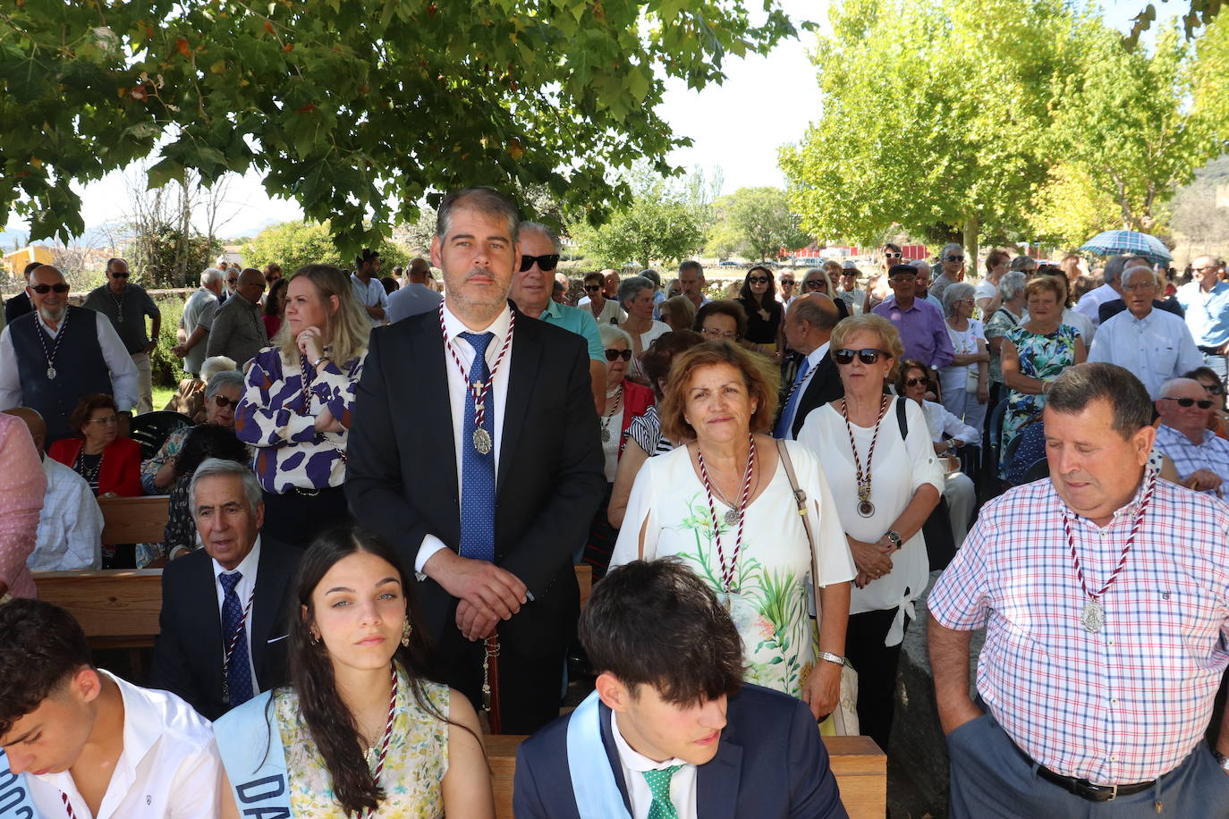 Santibáñez de Béjar se rinde ante la Virgen de Valparaíso