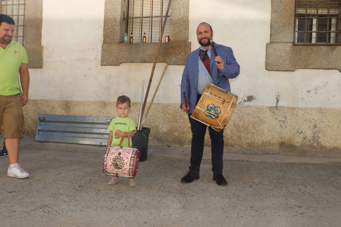 Santibáñez de Béjar se rinde ante la Virgen de Valparaíso