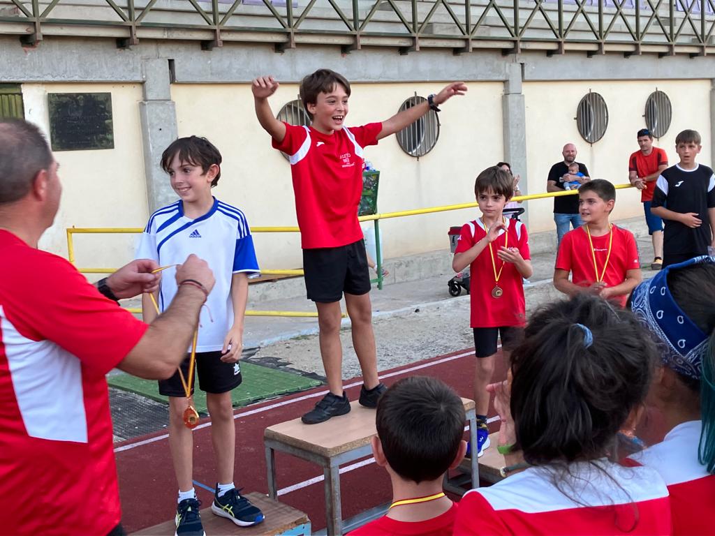 Torneo de atletismo dentro de las Ferias de septiembre de Béjar