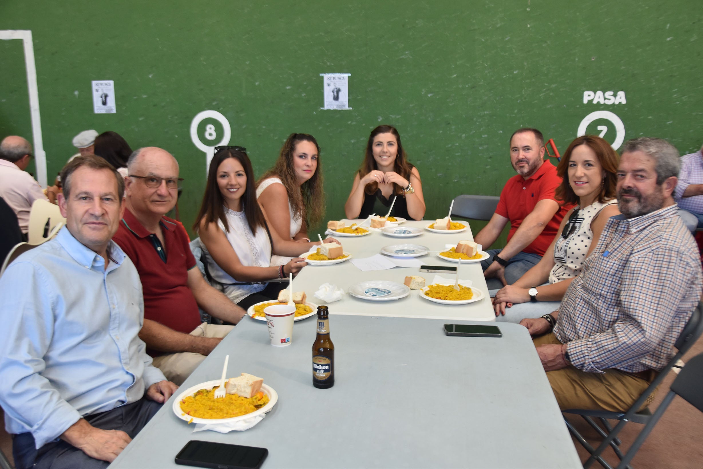 Aldehuela de la Bóveda despide sus fiestas con la tradicional paella en el pabellón