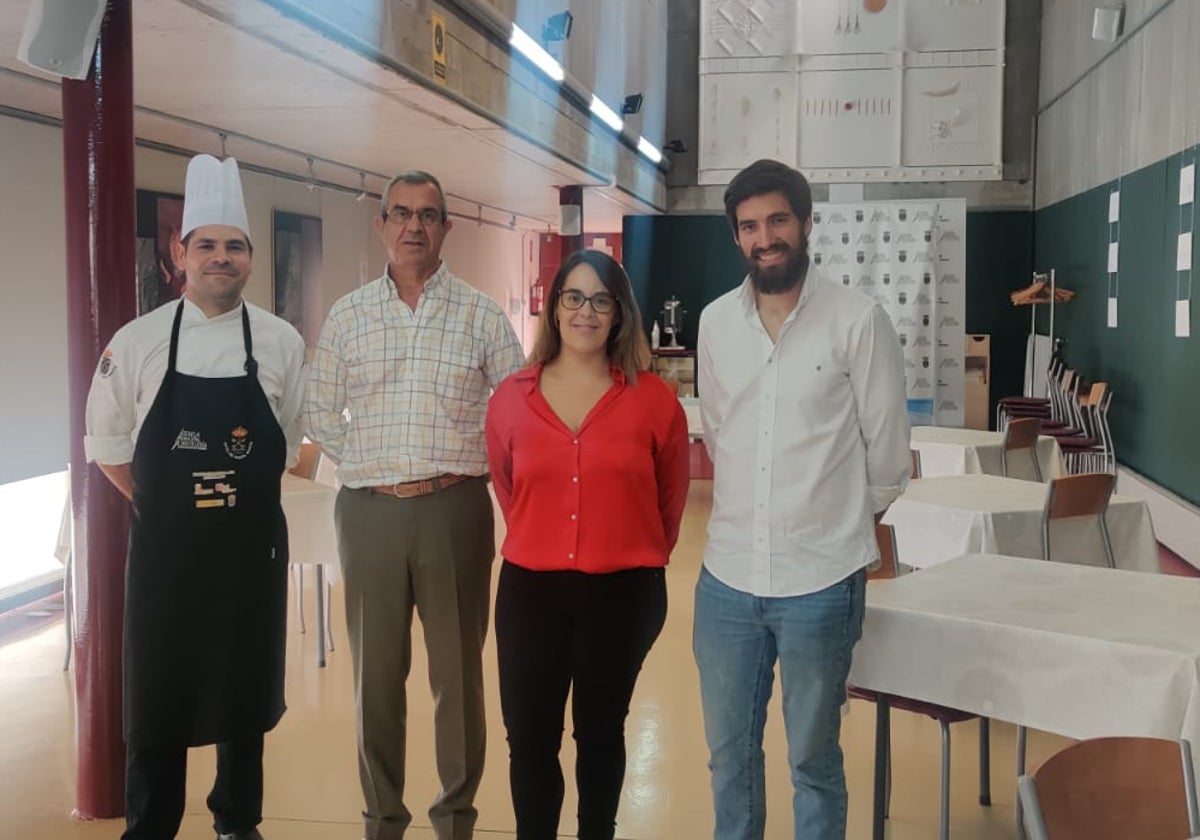 Nicolás Zurdo, José Luis García, Soraya Sánchez y Adrián Casado.