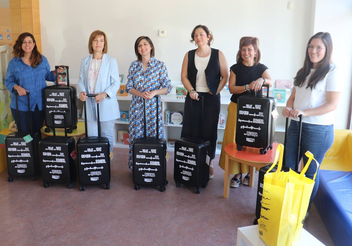 Diana Ruiz, Mani Martín, María Gutiérrez, María Jesús Moro, Yoana Izquierdo y Marta Julián.