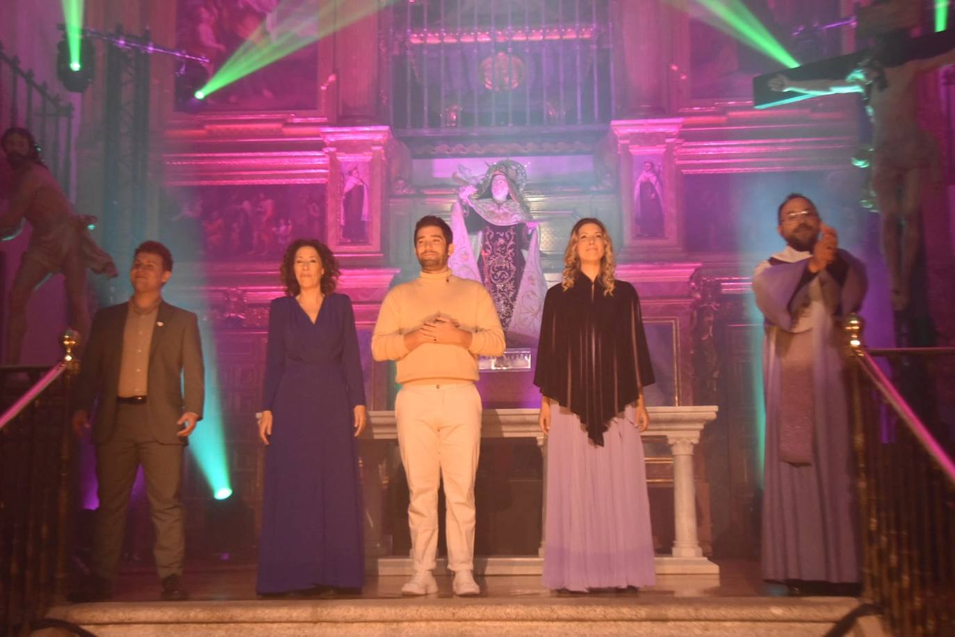 Las mejores imágenes del musical &#039;Vía Crucis&#039; en su estreno en Alba de Tormes