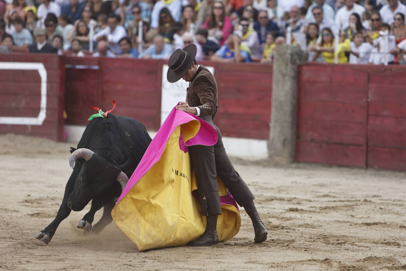 La marea amarilla alienta el toreo