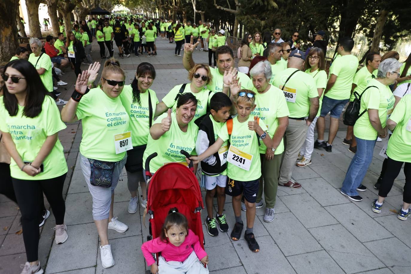 15.000 personas tiñen Salamanca de verde esperanza en la lucha contra el cáncer