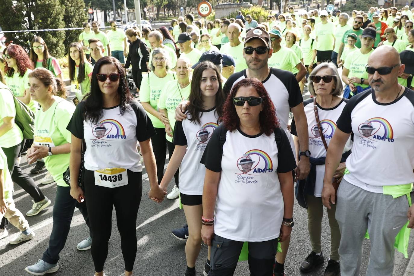 Las mejores imágenes de la Marcha contra el Cáncer de Salamanca