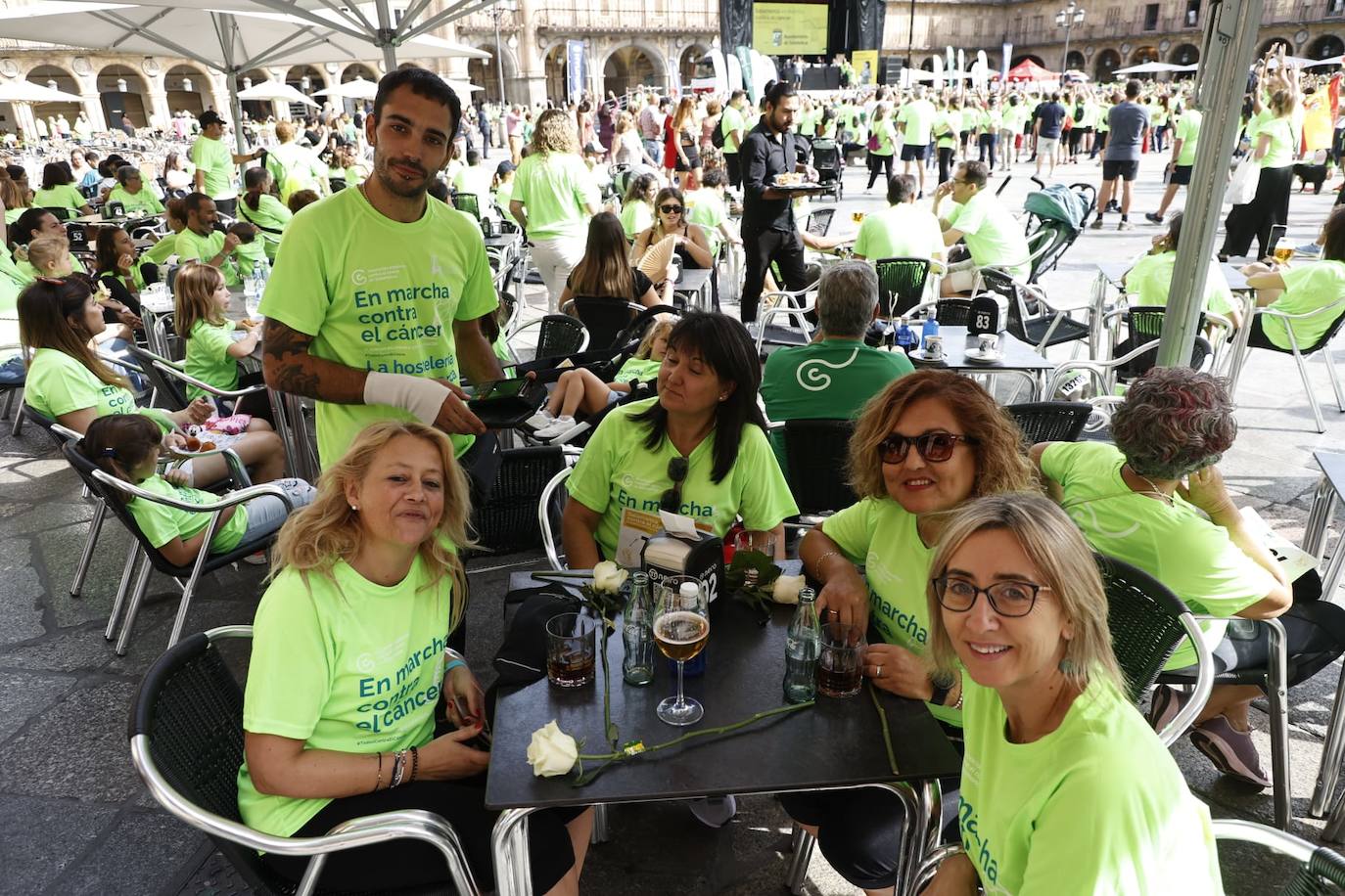 Las mejores imágenes de la Marcha contra el Cáncer de Salamanca