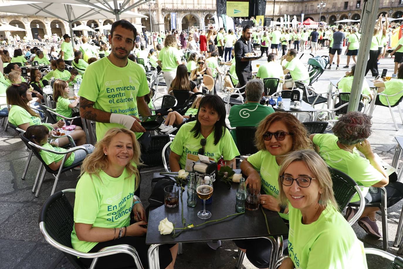 Las mejores imágenes de la Marcha contra el Cáncer de Salamanca