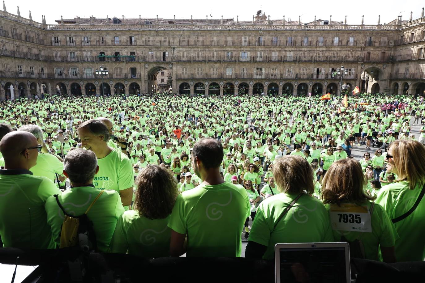 Las mejores imágenes de la Marcha contra el Cáncer de Salamanca