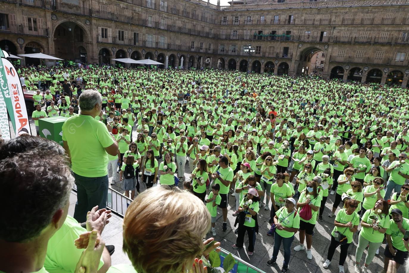 Las mejores imágenes de la Marcha contra el Cáncer de Salamanca