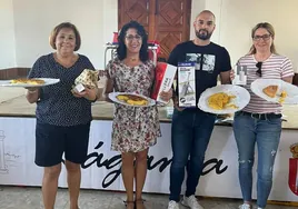 Ganadores de IV Concurso de Tortillas de Patata de Rágama.