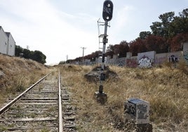 Trazado de la antigua Ruta de la Plata a su paso pro Salamanca.