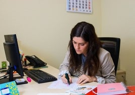 María Hernández, psicóloga del área de Infantojuvenil de la asociación Salud Mental Salamanca.