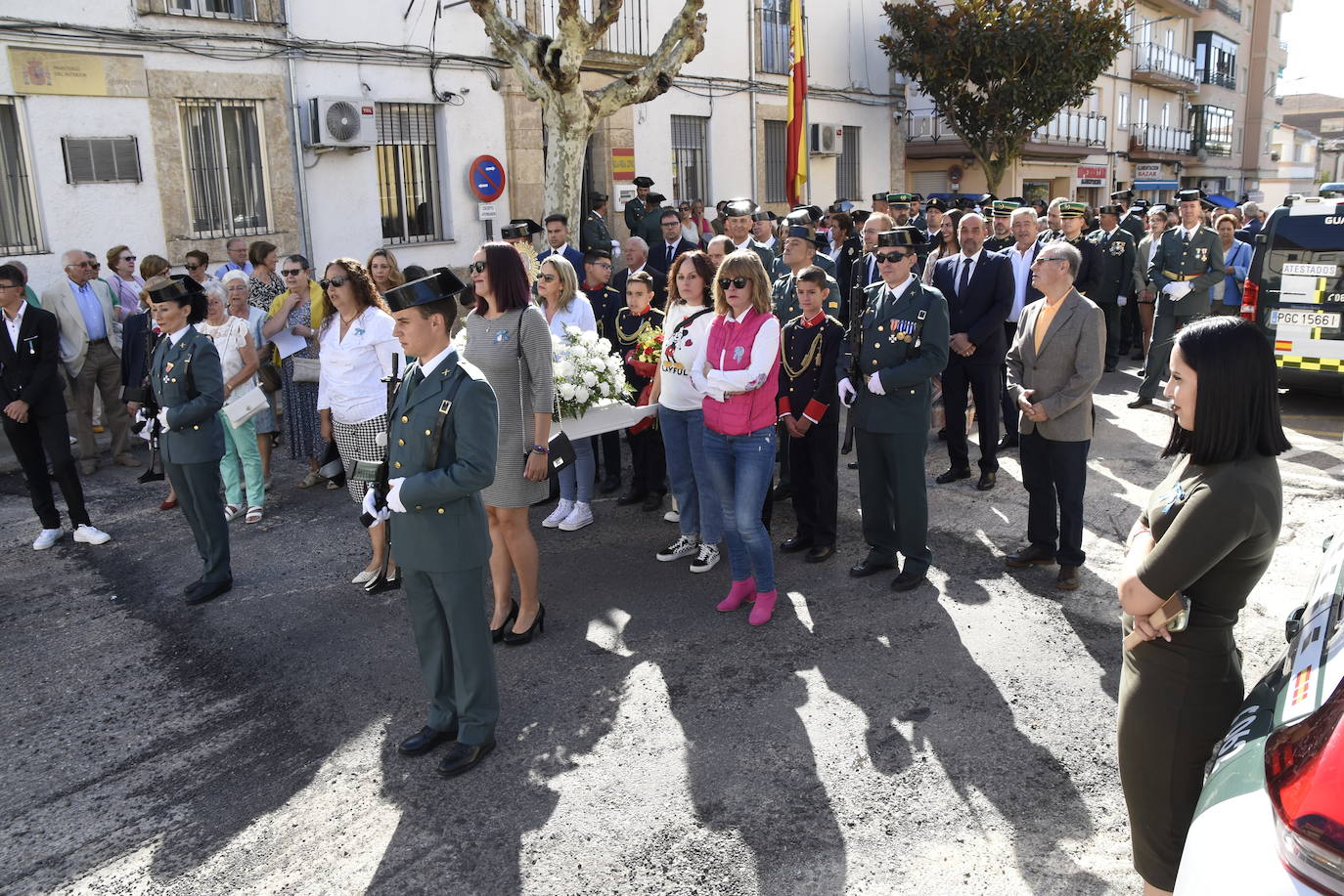 Ciudad Rodrigo grita «Viva el Rey, viva España, viva la Guardia Civil»