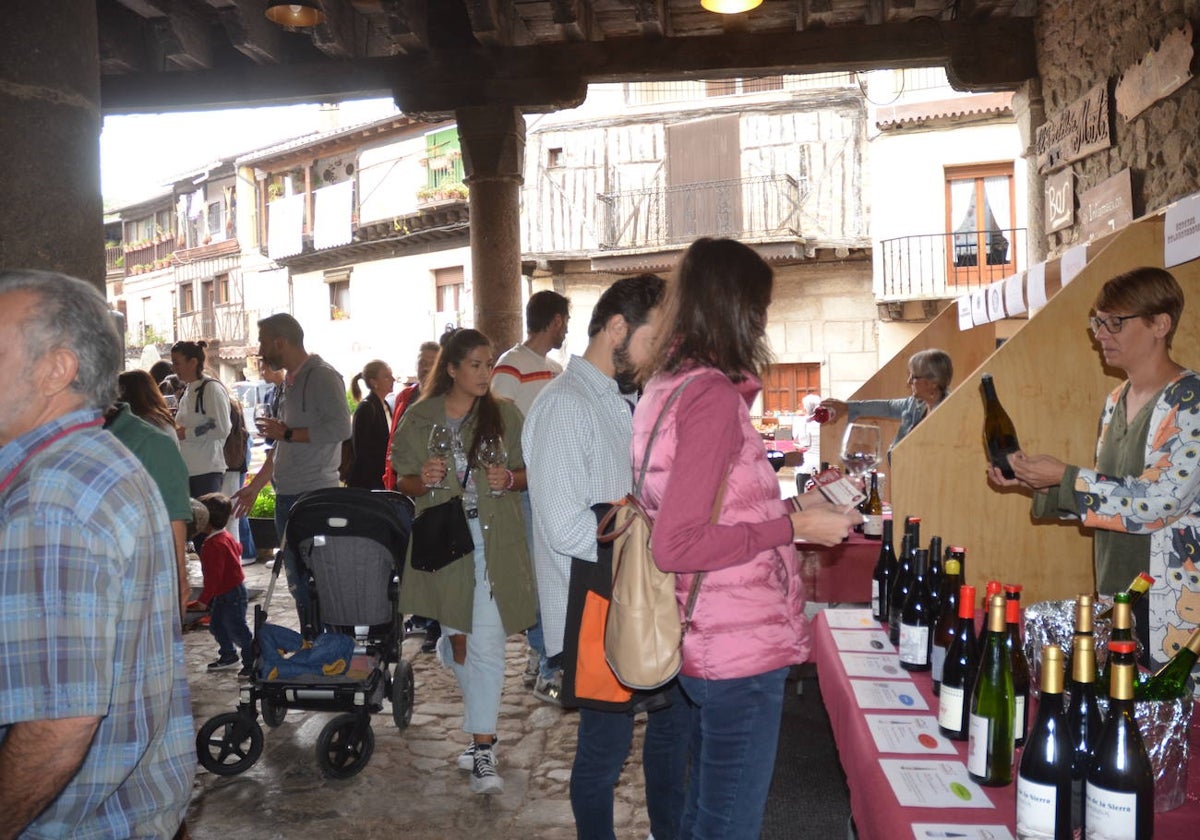 Sigue la oda al vino en San Martín del Castañar