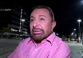 José Manuel Parada en declaraciones a los medios de comunicación