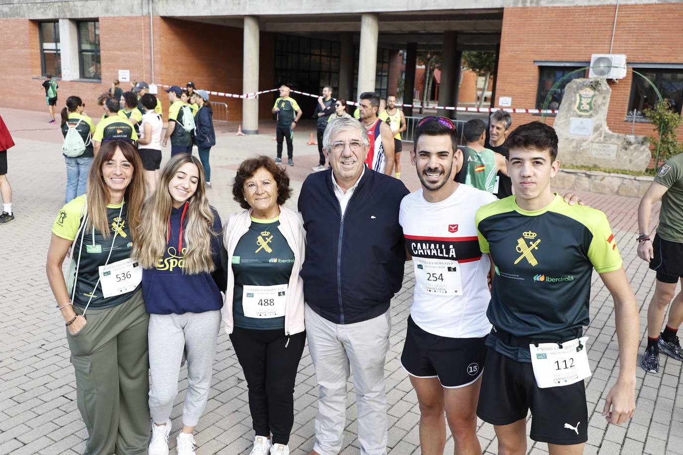 Exitosa Carrera de la Guardia Civil a favor de la lucha contra la ELA