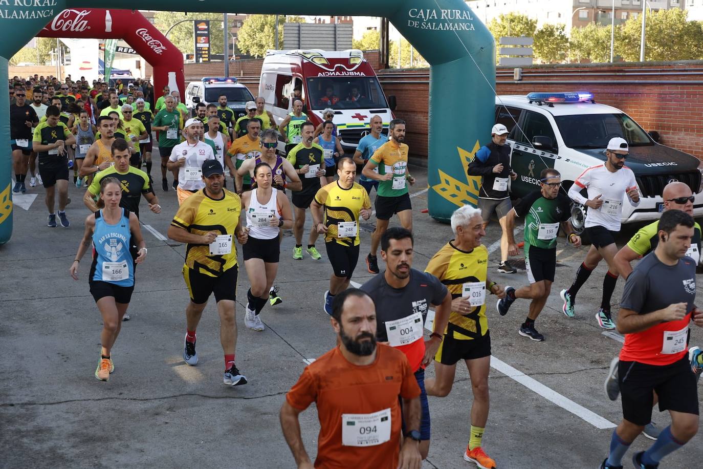 Exitosa Carrera de la Guardia Civil a favor de la lucha contra la ELA