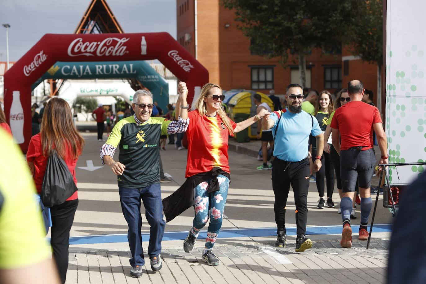 Exitosa Carrera de la Guardia Civil a favor de la lucha contra la ELA