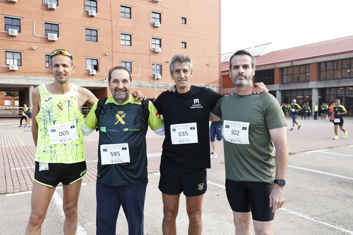 Exitosa Carrera de la Guardia Civil a favor de la lucha contra la ELA