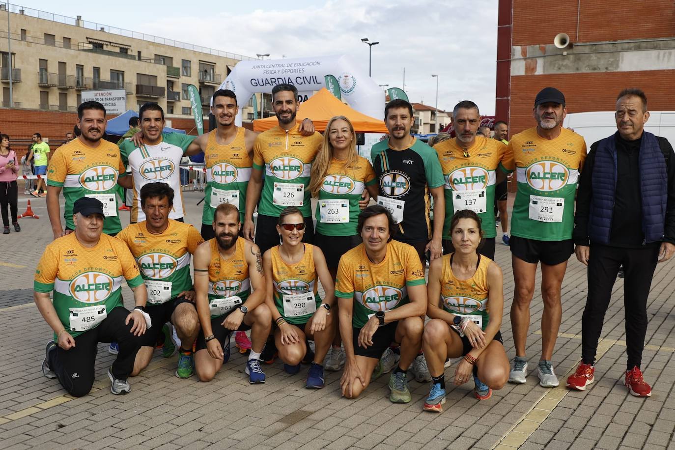 Exitosa Carrera de la Guardia Civil a favor de la lucha contra la ELA