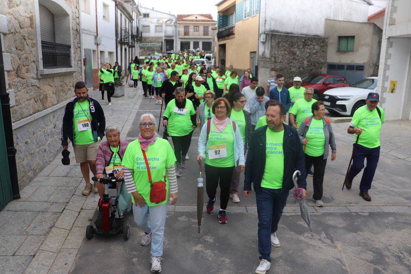 Los Santos se vuelca en la lucha contra el cáncer