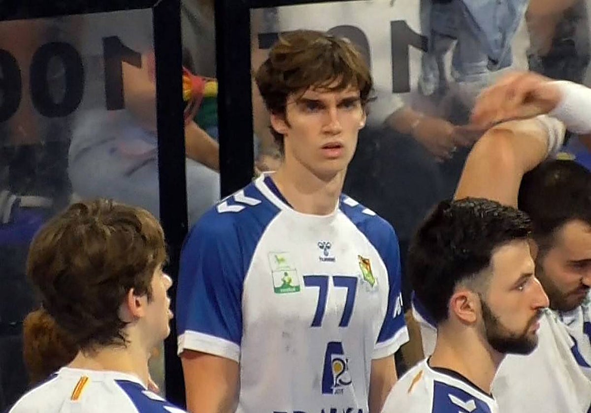 Pablo Urdangarin durante uno de sus partidos