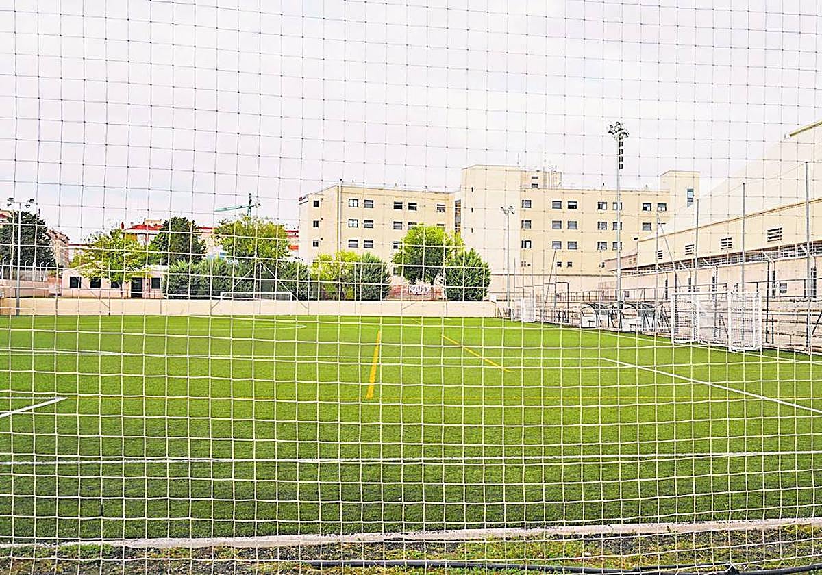 Imagen del campo Rosa Colorado tomada el pasado sábado a las 11:15 de la mañana, hora en la que el Jai Alai cadete debió de jugar su segundo choque de la temporda.