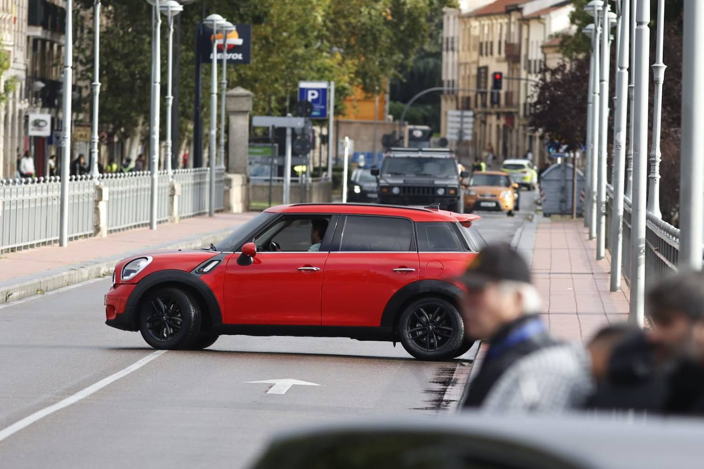 Nuevo día de rodaje: otra escena de acción por las calles de Salamanca