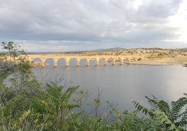 El pantano de Santa Teresa es uno de los atractivos naturales que ofrece el municipio de Guijuelo.