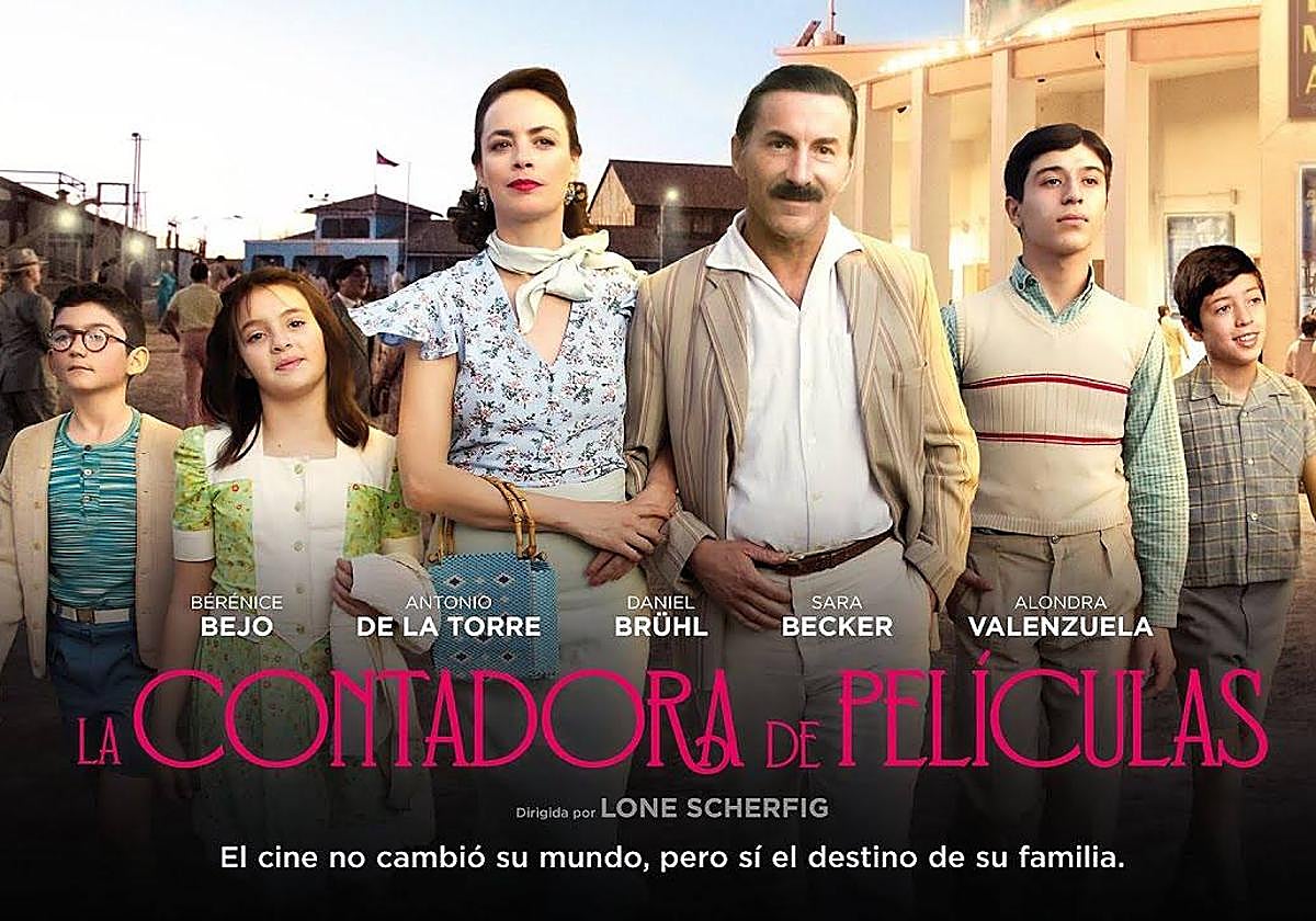 Cartel del film 'La contadora de películas'.