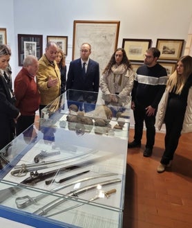 Imagen secundaria 2 - La exposición ocupa dos de las salas principales de la Casa municipal de Cultura de Ciudad Rodrigo.