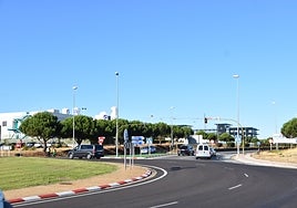 Tramo de la SA-20 en el que se construirá la pasarela.