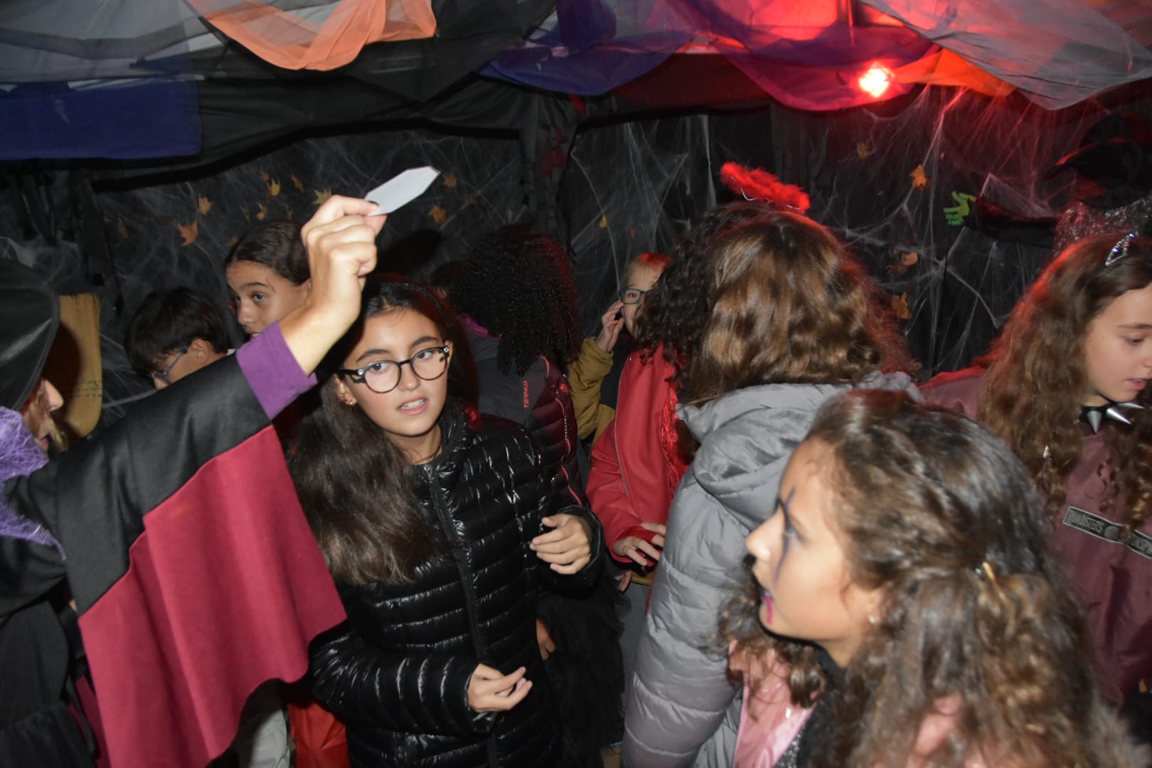 Los niños de Santa Marta, Villares, Aldeatejada y Villamayor, los primeros en celebrar la fiesta de Halloween